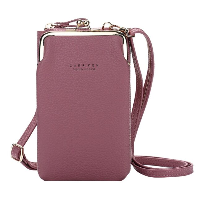 cell phone wallet with crossbody strap