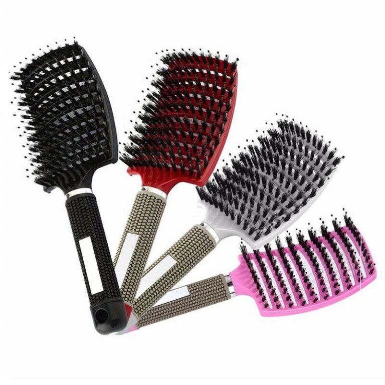 Detangler Boar Bristle Nylon Brush - Funiyou