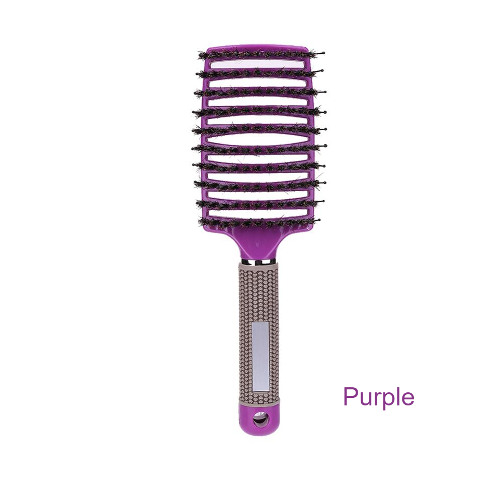 Detangler Boar Bristle Nylon Brush - Funiyou