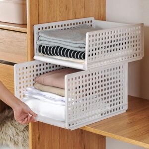 Wardrobe Partition Board Drawer Basket - Funiyou